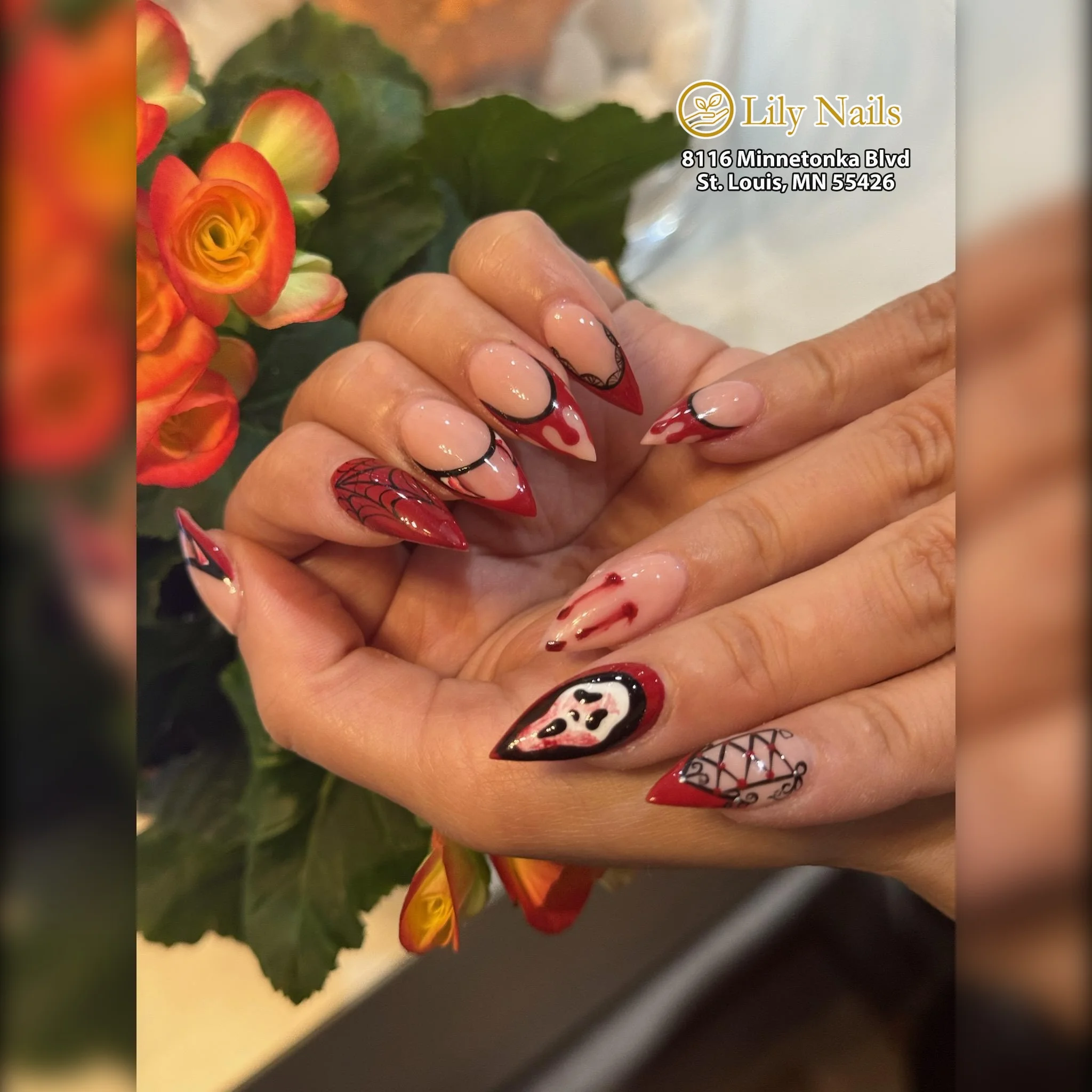 Halloween Nail Art Oct 9 2026